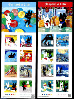 Japan 2019 Gaspard Et Lisa 20v (2 M/s) S-a, Mint NH, Art - Children's Books Illustrations - Nuevos