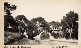 La Baule * Route Et Le Bois D"amour * Villa * Photo Ancienne 1933 11.5x7cm - La Baule-Escoublac