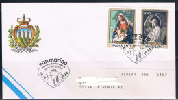 SAN MARINO 1990 - Pove Del Grappa "Mostra Arte Sacra ", Annullo Speciale. - Cristianismo