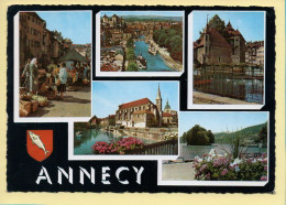 74. ANNECY – Multivues / Blason (animée) CPSM (voir Scan Recto/verso) - Annecy-le-Vieux