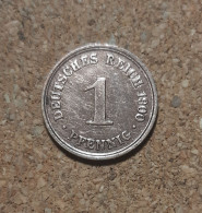 (LP321) - ALLEMAGNE -  1 Pfennig 1900 D, Munich - 1 Pfennig