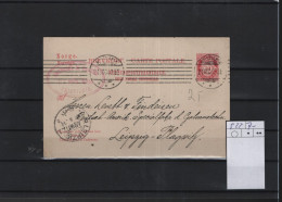 Norwegen Michel Cat.No. Postal Stat P22 Used - Postal Stationery