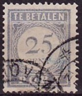 1912 Strafportzegels 25 Cent Blauw NVPH P 59 - Portomarken