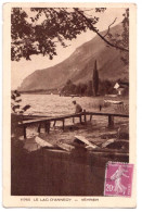 Le Lac D'Annecy - Veyrier - édit. Braun 11765 + Verso - Veyrier