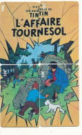 TE 06 / TELECARTE PUZZLE DE 4 CARTES  TINTIN  L'AFFAIRE  TOURNESOL TIRAGE 500 EX - Cómics