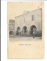 Damazan - Hôtel De Ville - édit. J. Allègre  + Verso - Damazan