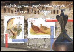 SALE!!! GEORGIA GEORGIE GEORGIEN 2019 EUROPA CEPT NATIONAL BIRDS S/S Souvenir Sheet MNH ** - 2019