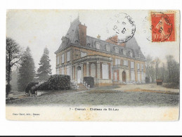 Cesson - Château De Saint-Leu - édit. Victor Notré 7 + Verso - Cesson
