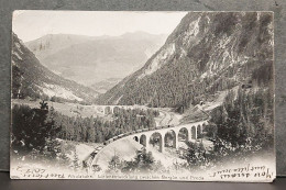 ALBULABAHN , LINIENENTWICKLUNG ZWISCHEN BERGUN UND PREDA , LOT 174 - Bergün/Bravuogn