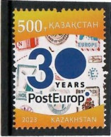 Kazakhstan 2023 . PostEurop - 30 Years. 1v. - Kazakistan