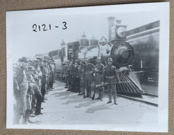 Billings Railroad Strike Of 1894 - 13 X 10 Cm (REPRO PHOTO ! - Zie Beschrijving - Voir Description - See Description) ! - Ternes