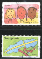 Réf 77 < SUEDE Année 2006 < Yvert N° 2510 à 2511 Ø Used < SWEDEN - Europa < Intégration Des Immigrés - Used Stamps