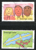 Réf 77 < SUEDE Année 2006 < Yvert N° 2510 à 2511 Ø Used < SWEDEN - Europa < Intégration Des Immigrés - Gebruikt