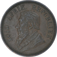 Afrique Du Sud, Penny, 1898, Pretoria, Bronze, TTB, KM:2 - Afrique Du Sud