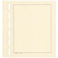Schaubek Blankoblätter Bb500-50 Gelblich-weiß Mit Rahmen 50 Blatt Neu ( - Vierges