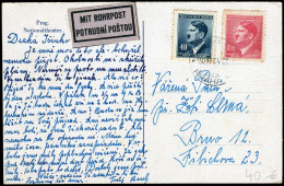 Böhmen & Mähren, 1942, 91, 96 U.a, Brief - Autres & Non Classés