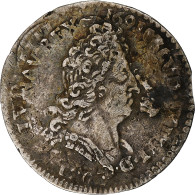 France, Louis XIV, 5 Sols Aux Insignes, 1702, Paris, Réformé, Argent, TB+ - 1643-1715 Louis XIV Le Grand