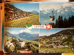 SUISSE , LEYSIN , Multi-Vues S1975 JV6018 - Leysin