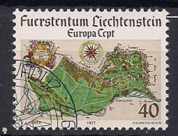 LIECHTENSTEIN     EUROPA     N°    612  OBLITERE - Used Stamps