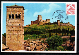 ITALIA - 1991 - ROCCA MAGGIORE - ASSISI - Cartoline Maximum