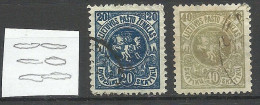 LITHUANIA 1921 Michel 63 - 64 X A O - Litauen