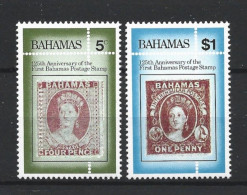 Bahamas 1984 1st Stamp 125th Anniv. Y.T. 553/554 ** - Bahama's (1973-...)
