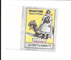 KB1937 - VIGNETTES ENGAGEZ VOUS - TROUPES D'AFRIQUE - Militair