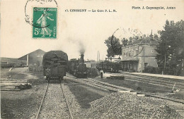 58 , CORBIGNY , La Gare PLM , * 503 34 - Corbigny