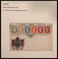 France - Carte Postale - CPA - Les Premiers Timbres De La République Française - Briefmarken (Abbildungen)