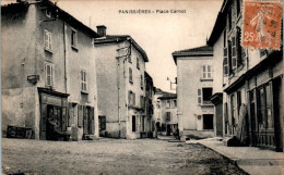 Panissières Canton De Feurs Place Carnot Loire 42600 Cpa Voyagée En TB.Etat - Other & Unclassified