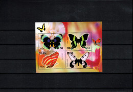 Niue 2004 Butterflies Block Postfrisch / MNH - Vlinders