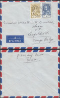 Belgique 1952 - Lettre Par Avion D' Uccle à Destination Léopoldville-Congo Belge.... (EB) DC-12556 - Oblitérés