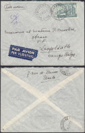 Belgique 1951 - Lettre Par Avion De Bruxelles à Destination Léopoldville-Congo Belge.... (EB) DC-12557 - Used Stamps