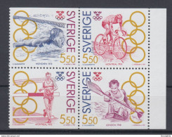 Sweden 1992 - Michel 1721-1724 MNH ** - Unused Stamps