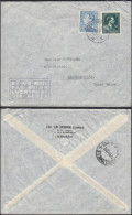 Congo Belge 1950 - Lettre Par Avion De Belgique à Destination Léopoldville-Congo Belge .... (EB) DC-12555 - Used Stamps