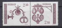 Sweden 1981 - Michel 1166-1167 MNH ** - Unused Stamps