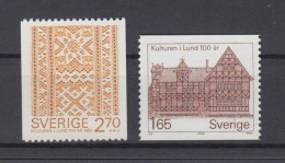 Sweden 1982 - Michel 1193-1194 MNH ** - Unused Stamps