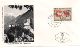 Österreich 1963 MiNr.: 1133 Tirol Ersttag; Austria FDC Scott: 708 YT: 971 Sg: 1398 - FDC