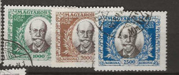 1925 USED Hungary Mi 398-400 - Lettres & Documents