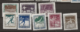 1925 USED Hungary Mi 403-10 - Brieven En Documenten