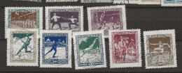 1925 USED Hungary Mi 403-10 - Lettres & Documents