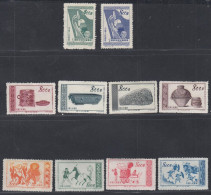 Chine 1952 - Lot De 3 Séries Timbres Neufs Emis Sans Gomme ............  (VG) DC-12560 - Unused Stamps