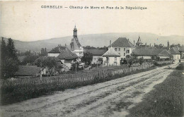 38 , CORBELIN , Champs De Mars Et Rue De La République , * 505 09 - Corbelin