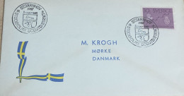 O) 1962 SWEDEN,  LOCAL MAIL DELIVERY SERVICE IN SWEDEN, FOOTSTEPS AND POSTMEN'S BADGES, FDC XF - Sonstige & Ohne Zuordnung