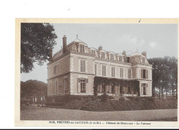 Perthes-en-Gatinais - Château De Memorant - La Terrasse - édit. E. Mignon 2693 + Verso - Perthes