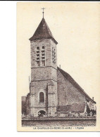 La Chapelle-la-Reine - L'Eglise - édit. Gouvazé  + Verso - La Chapelle La Reine