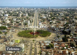 Benin Cotonou Aerial View New Postcard - Benín