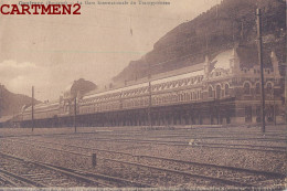 CANFRANC LA GARE INTERNATIONALE DU TRANSPYRENEEN CHEMIN DE FER TRAIN  ESPAGNE ESPANA - Autres & Non Classés