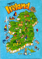 6-4-2024 (1 Z 11) Ireland - Ireland Map (posted To Australia 2006) - Maps
