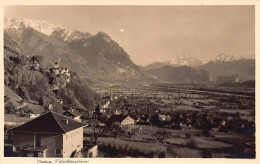 Liechtenstein - VADUZ - Totalansicht - FOTOKARTE - Ferlag A. Buck - Liechtenstein